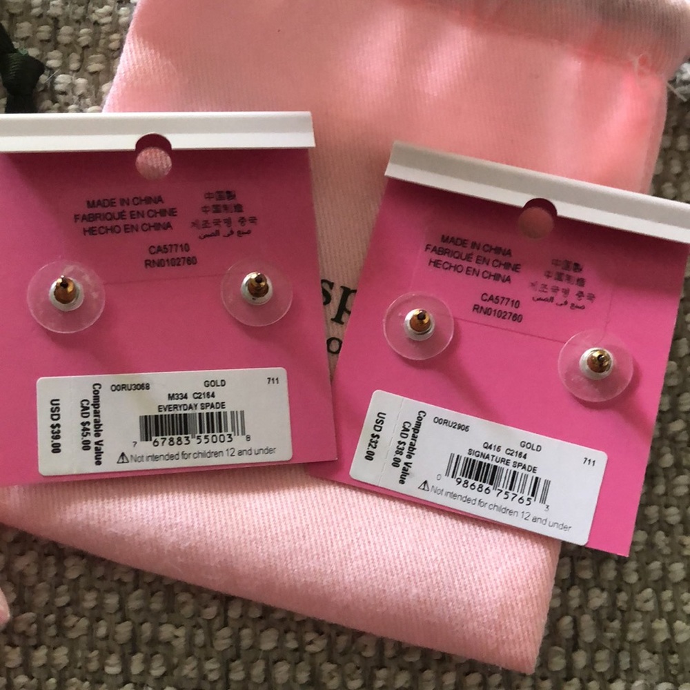 Authentic Kate Spade Gold Jewelry Collection - Picture 4 of 8